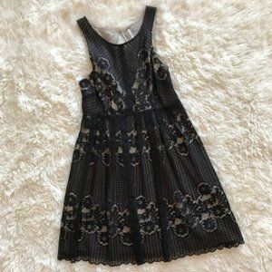 Free People Rocco Open Back Lace Slip Dress